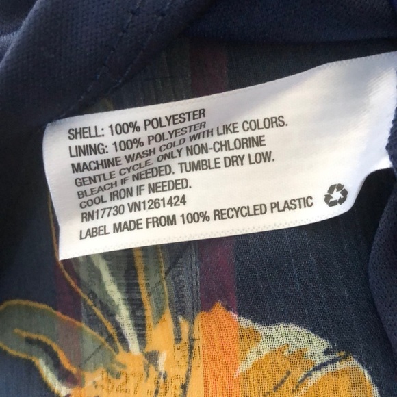 Xhilaration Floral Long Sleeve Mini Dress - Picture 4 of 6